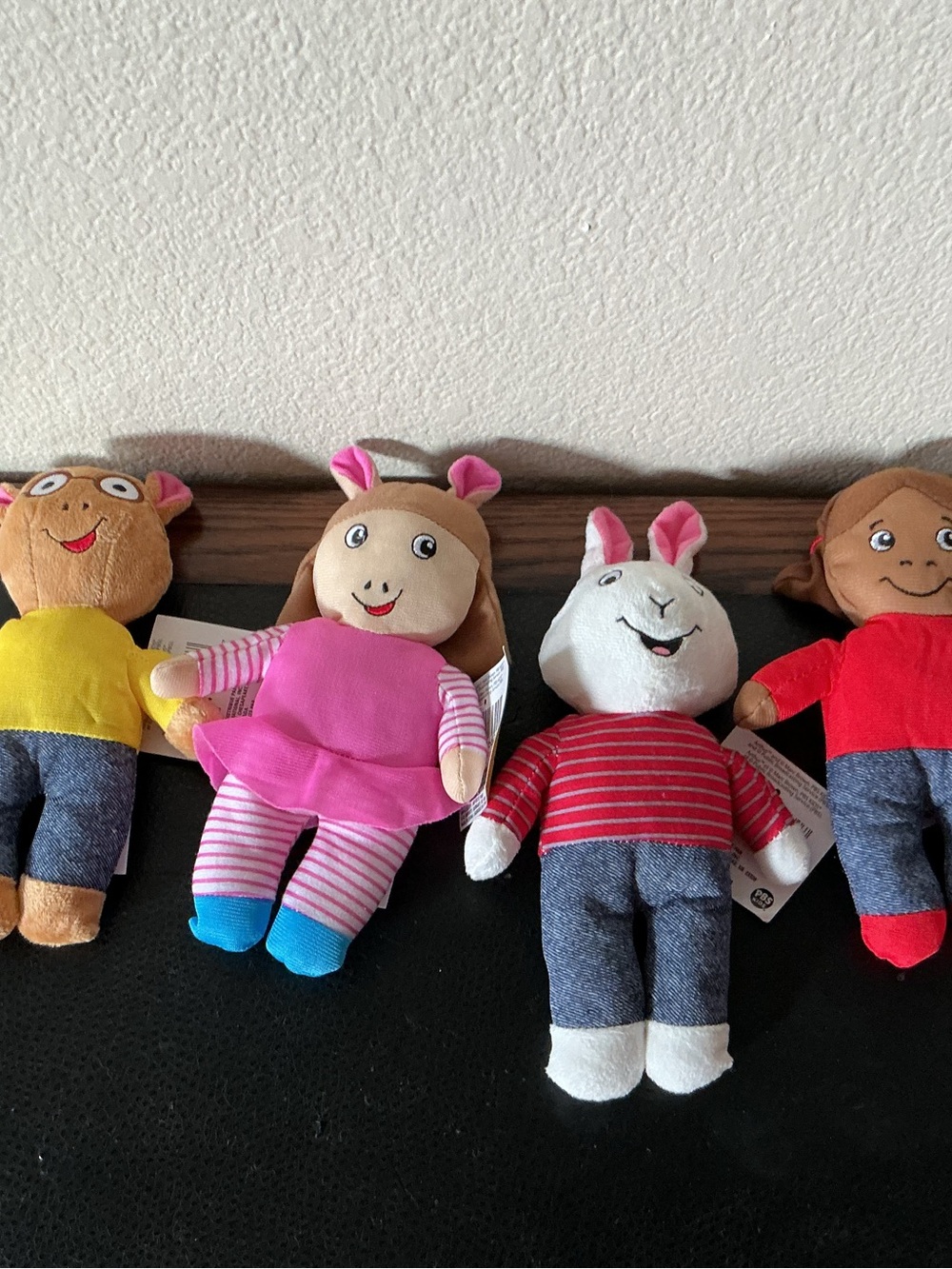 PBS Kids Arthur Plush Doll Lot of 4 Buster Francine D.W.